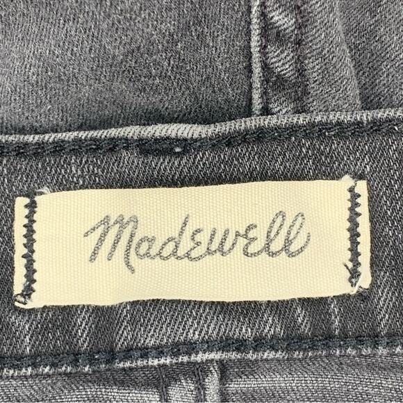 Madewell 9” High Rise Skinny Jeans Black Distressed 5 working Pockets Si… - Picture 8 of 8